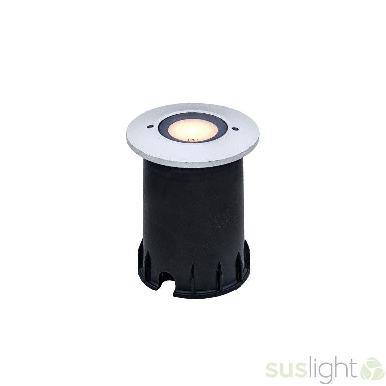 LED Grondspot Sus Small Sun 1.5Watts - 24V + cover LED Grondspot Sus Small Sun 1.5Watts - 24V + cover