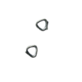 450 stuks D-ring klemmen OK 33 driehoek Ø 14 mm
