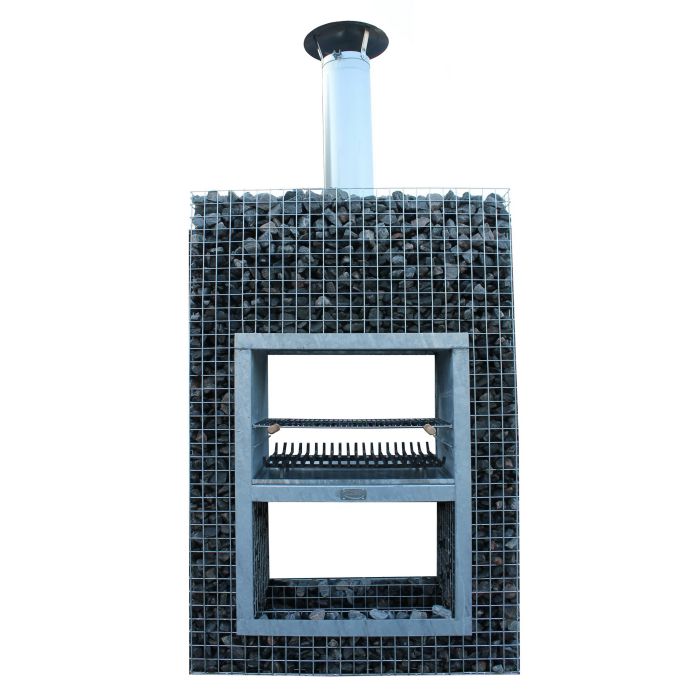 Schanskorf Blokhaard XL met BBQ