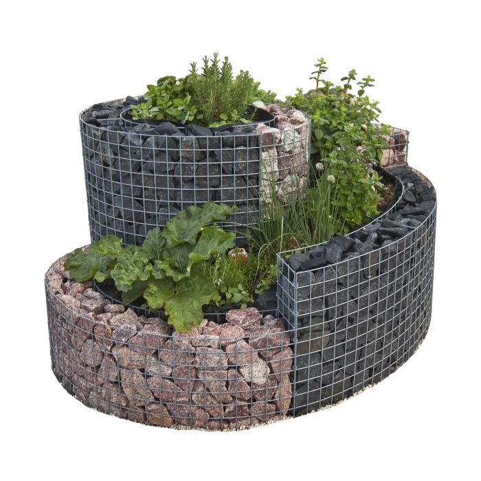 Schanskorf kruidenspiraal groot