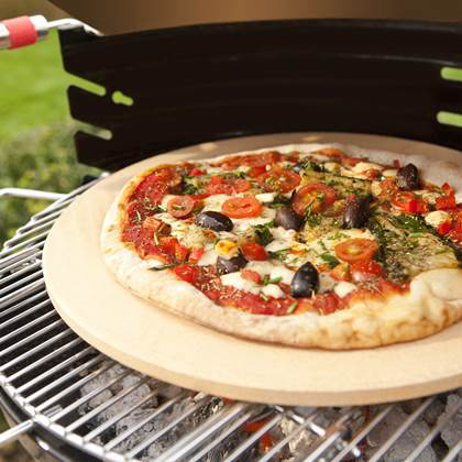 Wiskundig ondanks Inconsistent Barbecook Universele Pizzaplaat klei 36 cm