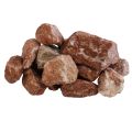 Marmer rood bruin 50-70mm per kg