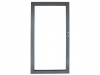 Aluminium frame deur antraciet gecoat 100×180 cm incl. hang- en sluitwerk