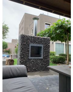 Blokhaard BBQ met BBQ functie