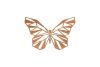 Vlinder 2.0 Large 647x1000mm Cortenstaal