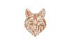 Cortenstaal Wolf Large 1000x786mm