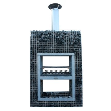 Schanskorf Blokhaard XL met BBQ