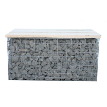 Schanskorfbank incl. steigerhout planken