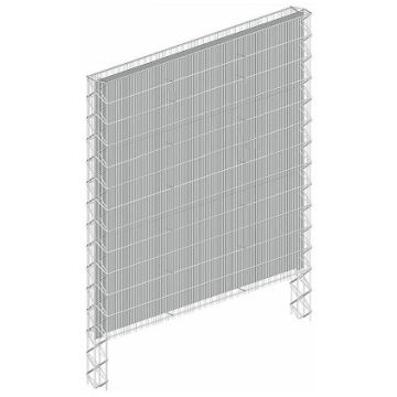 Geluidwerende schanskorf basiselement