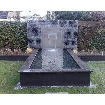 Schanskorf RVS Waterloop