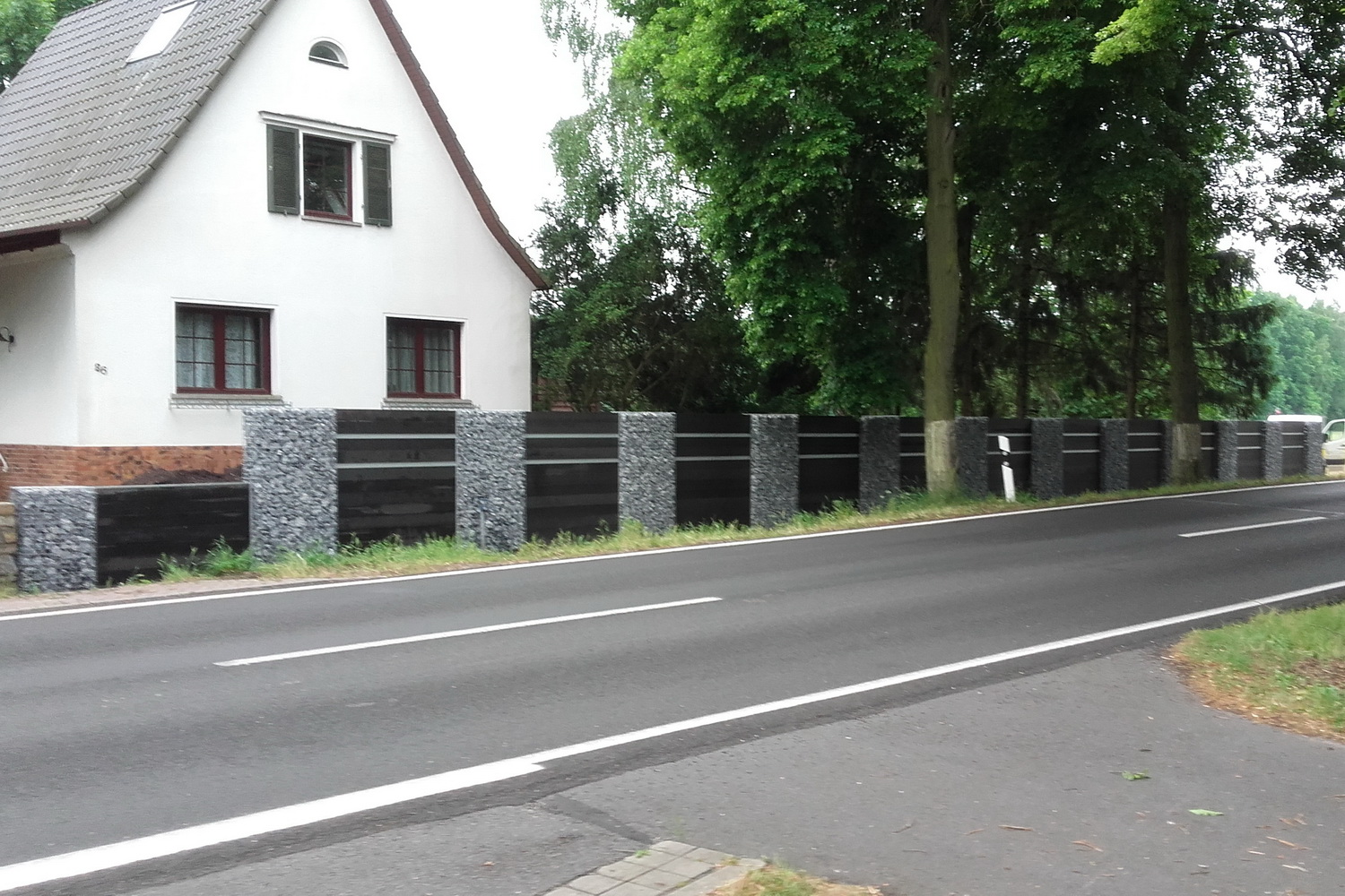 Schanskorven met composiet