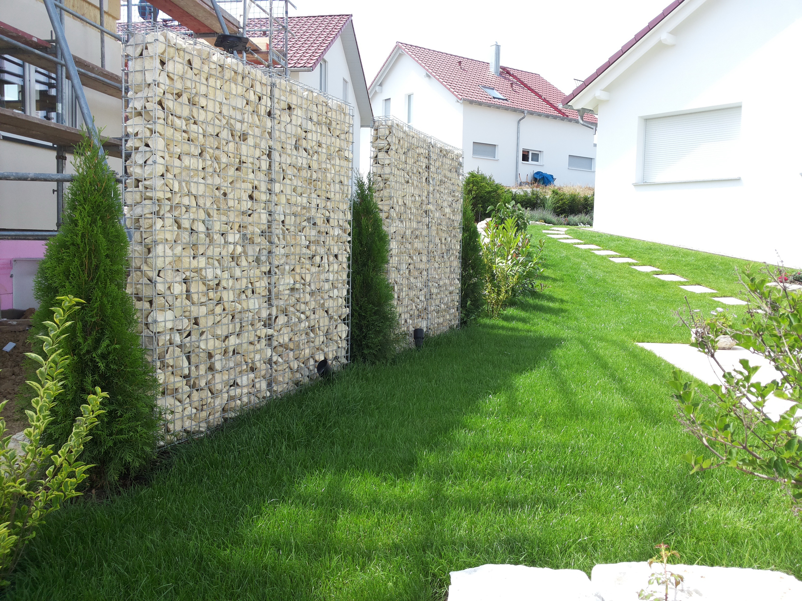 Schanskorf schutting