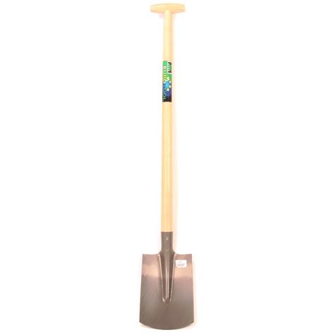 Schep / Spade met essen steel 90 cm