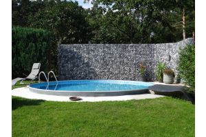 Schanskorven met Ardenner Grijs – Ardenner grijs breuksteen. Schanskorven met Ardenner Grijs