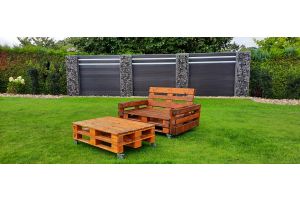 Schanskorven Schutting met Composiet – Composiet schutting. Schanskorven Schutting met Composiet