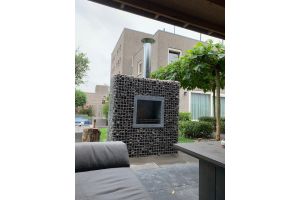 Kubushaard Schanskorven – Tuinhaarden. Kubushaard Schanskorven