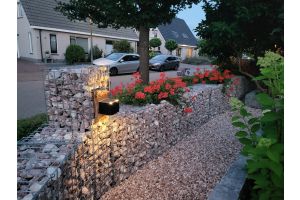 Steenkorven met Sus Square LED – LED verlichting. Steenkorven met Sus Square LED
