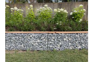 Schanskorf met zitbank – Schanskorf tuinbanken