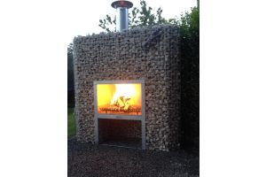 Schanskorven Kamin – Tuinhaarden. Schanskorven Kamin