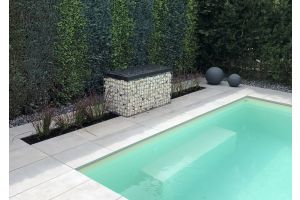 Schanskorvenbank Kussen Gerecycled Kunststof met Yellow Sun – Yellow Sun breukstenen. Schanskorvenbank Kussen Gerecycled Kunststof met Ye...