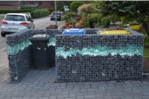 Schanskorf Container Afscheiding – Zakelijke toepassingen. Schanskorf Container Afscheiding