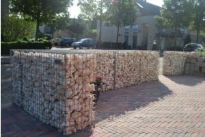 Schanskorven met Yellow Sun – Yellow Sun breukstenen. Schanskorven met Yellow Sun