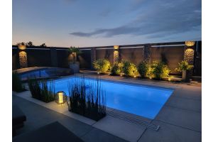 Schanskorven in het Donker – LED verlichting. Schanskorven in het Donker