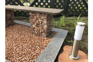 Schanskorf met zitbank – Schanskorf tuinbanken