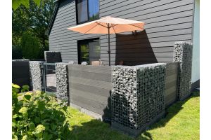 Schanskorven Composiet Tuindeur – Composiet schutting. Schanskorven Composiet Tuindeur