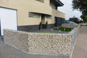 Schanskorven met Yellow Sun – Yellow Sun breukstenen. Schanskorven met Yellow Sun