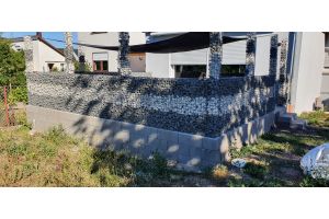 Schanskorf Schutting en Zuilen met Schaduwdoek – Schanskorf zuilen. Schanskorf Schutting en Zuilen met Schaduwdoek