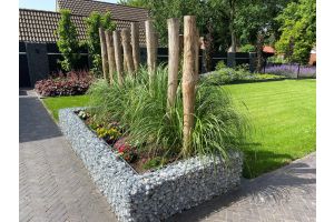 Schanskorf Bloembak – Zakelijke toepassingen. Schanskorf Bloembak
