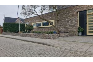 Schanskorven met Grauwacke – Grauwacke breukstenen. Schanskorven met Grauwacke