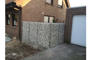 Schanskorven met Yellow Sun – Yellow Sun breukstenen. Schanskorven met Yellow Sun