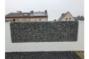 Schanskorven in Bestaande Schutting – Schanskorven. Schanskorven in Bestaande Schutting