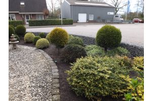 Schanskorven met Basalt Breukstenen – Basalt breukstenen. Schanskorven met Basalt Breukstenen