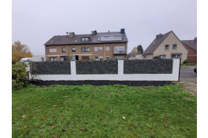Schanskorven in Bestaande Schutting – Schanskorven. Schanskorven in Bestaande Schutting