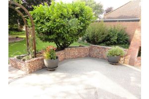 Schanskorven met Grauwacke Breukstenen – Grauwacke breukstenen. Schanskorven met Grauwacke Breukstenen