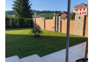 Schanskorven met Composiet Schutting – Composiet schutting. Schanskorven met Composiet Schutting