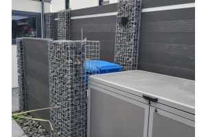 Schanskorf Container Ombouw – Kliko-korf inspiratie. Schanskorf Container Ombouw