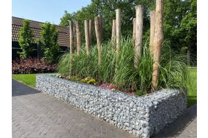 Schanskorf Bloembak – Zakelijke toepassingen. Schanskorf Bloembak
