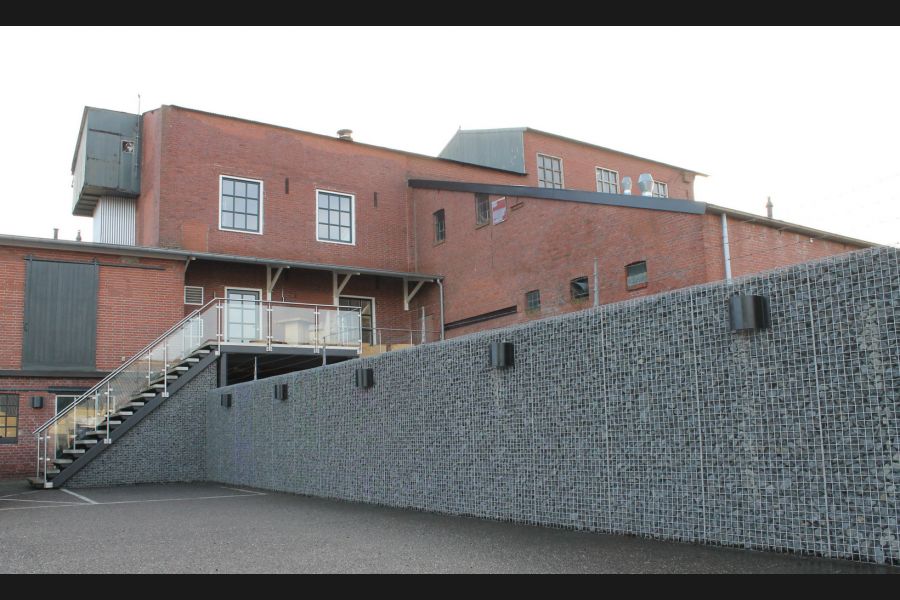 Schanskorven muur zakelijke toepassing Schanskorven muur zakelijke toepassing