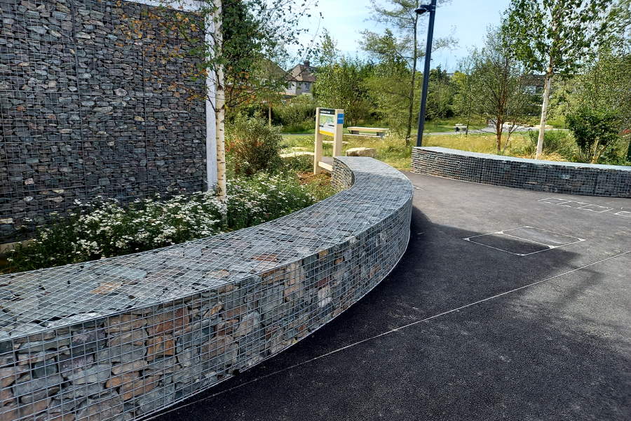Claremont Park Londen Schanskorven Claremont Park Londen Schanskorven
