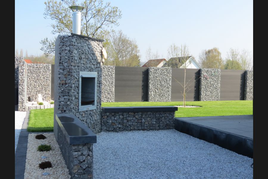 Kamine mit Basalt Bruchsteine Kamine mit Basalt Bruchsteine